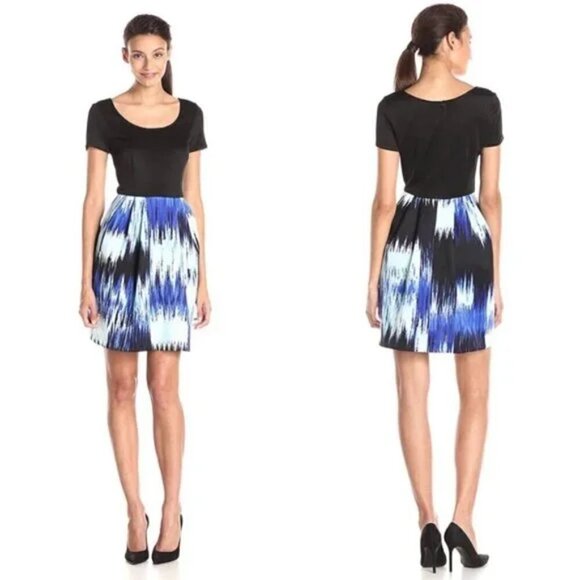 BETSEY JOHNSON PRINTED MINI DRESS - Picture 1 of 5